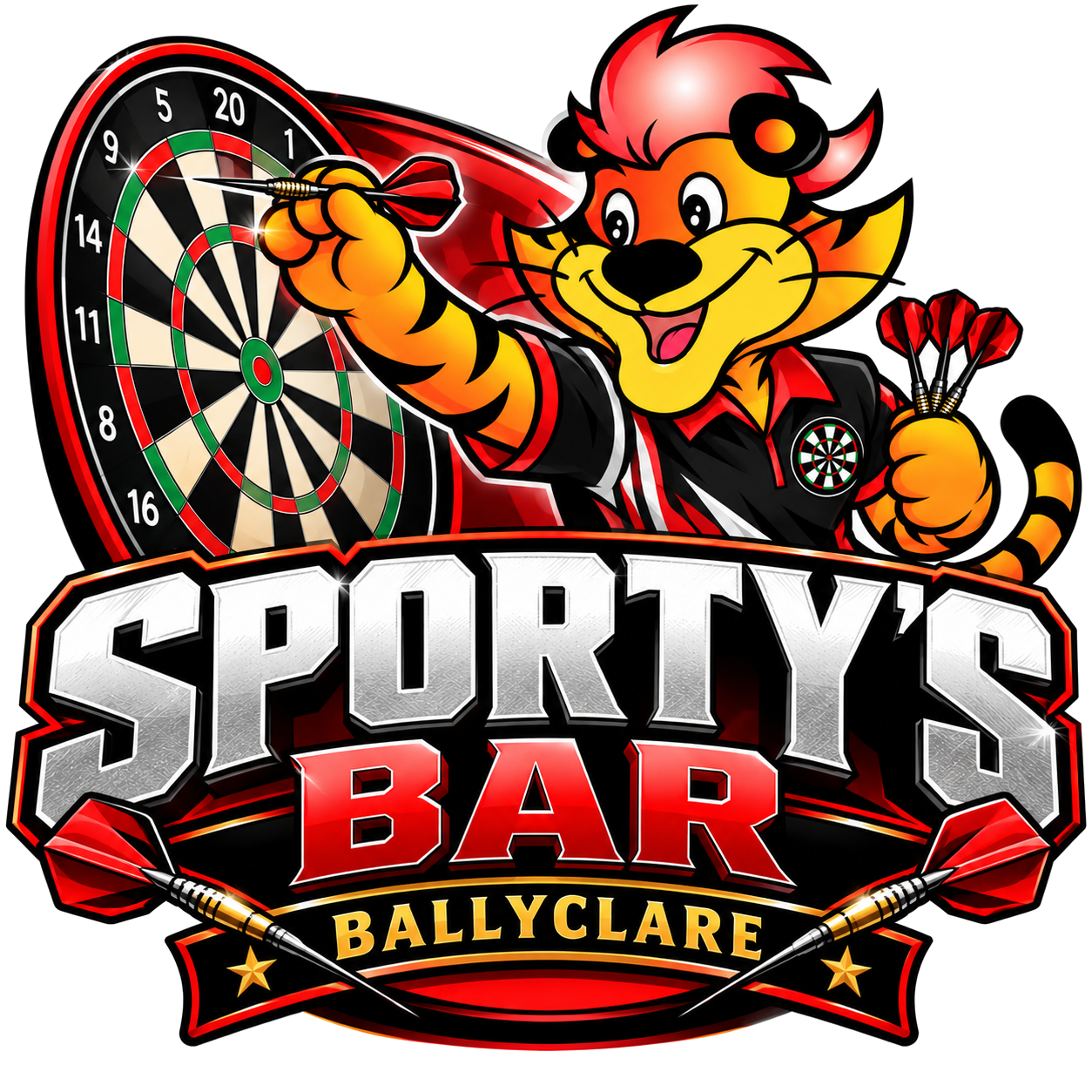 Sporty’s Bar Ballyclare logo